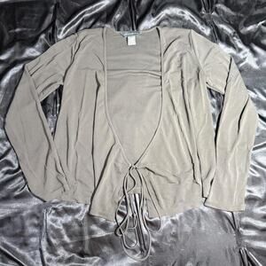 Banana republic green long sleeve